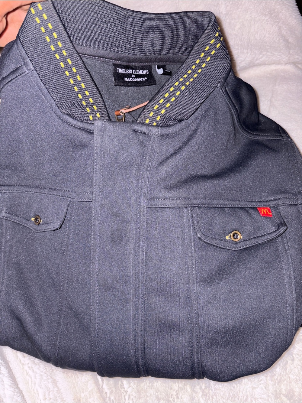 McDonald’s "Timeless Elements" employee fleece uniform jacket